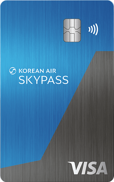Korean Air Skypass Blue credit card