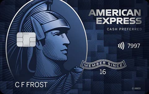 Amex Blue Cash Preferred card art