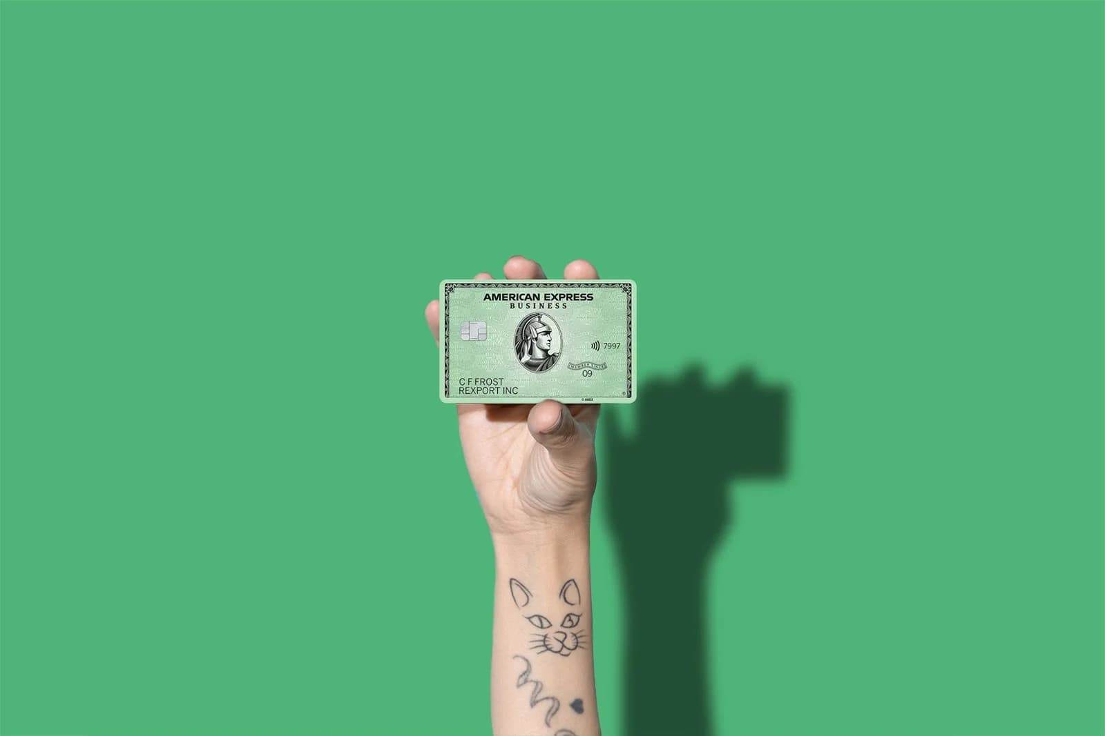 Amex Business Green card art
