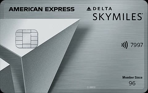 Delta SkyMiles Platinum card art
