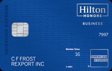 Hilton Honors Business credit card