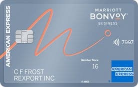 Marriott Bonvoy Business card art