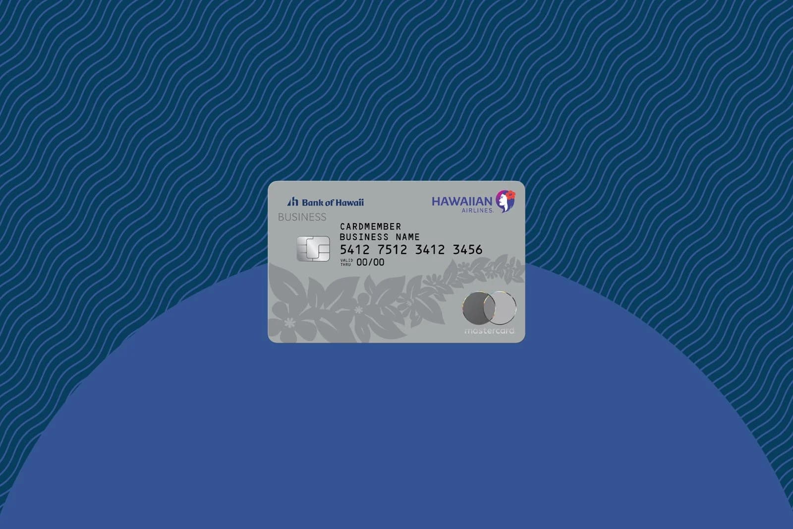 Hawaiian Airlines World Elite Business card art