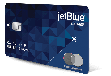 JetBlue Business card art
