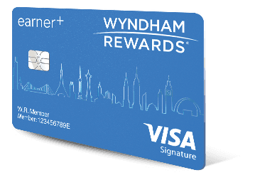 Wyndham Rewards Earner Plus card art