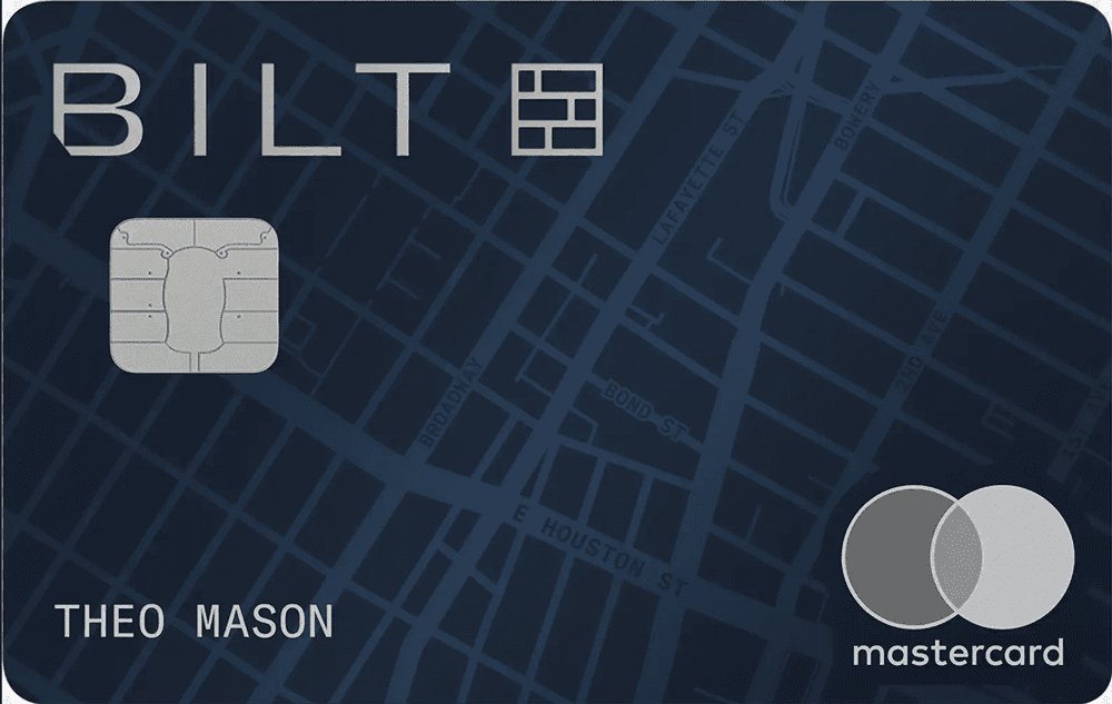 Bilt Blue card art
