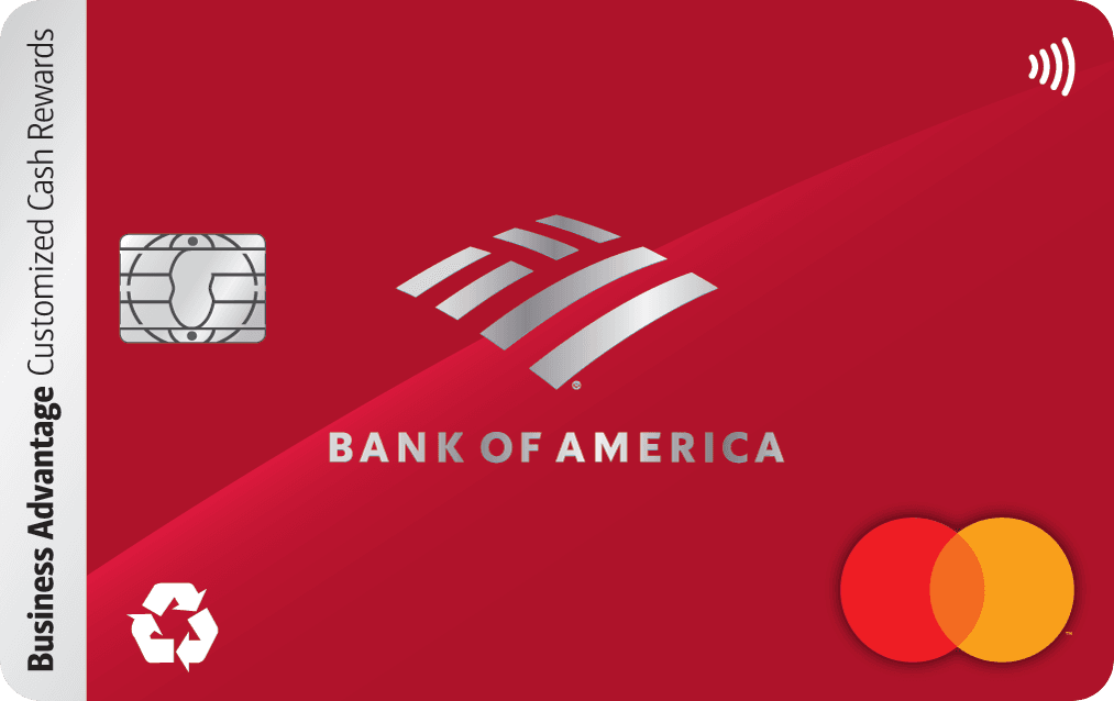 Bank of America Business Advantage Customized Cash card art