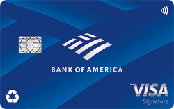 Bank of America Travel Rewards card art