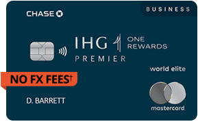 IHG Premier Business card art
