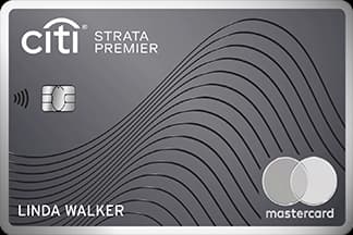 Citi Strata Premier card art