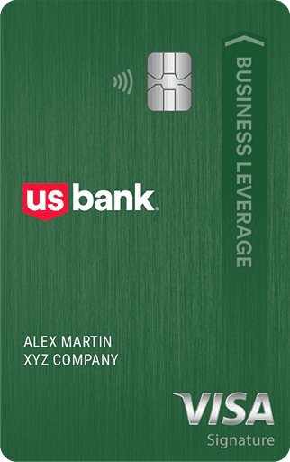 US Bank Business Leverage card art