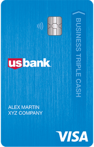 US Bank Business Triple Cash Rewards card art