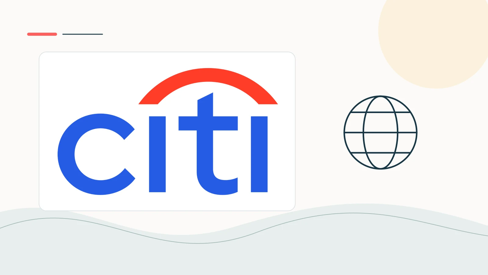 Citi brand imagery in a clean editorial composition.