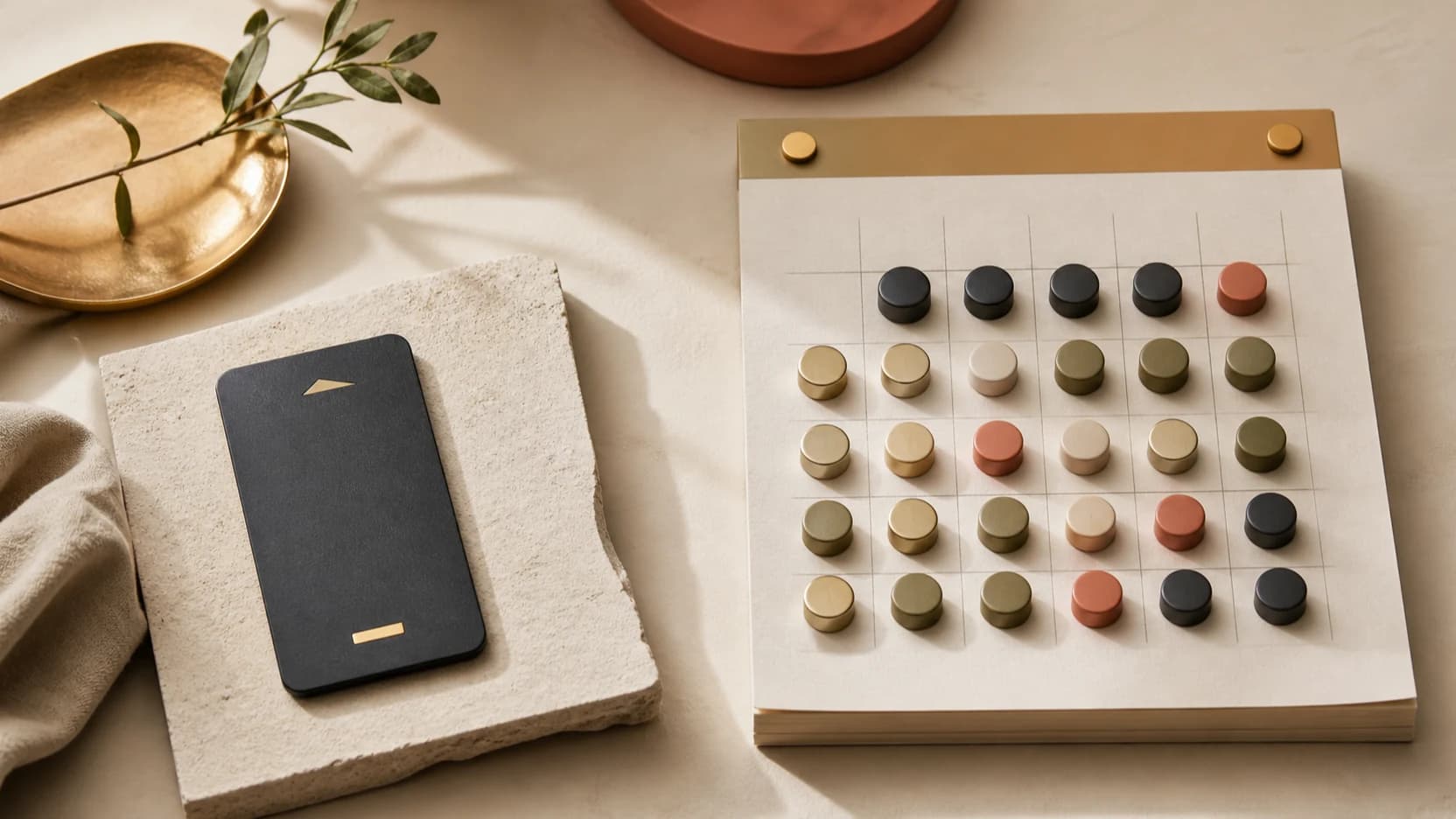 Tactile comparison materials for a Marriott Bonvoy Brilliant elite benefits decision