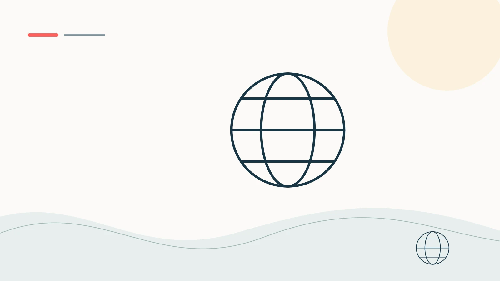 Globe line illustration beside rewards-card timing guidance